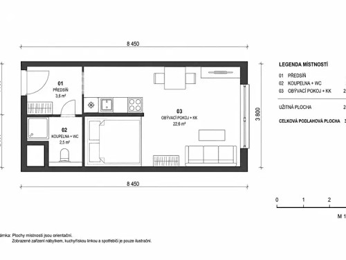 Prodej bytu 1+kk 28 m²
