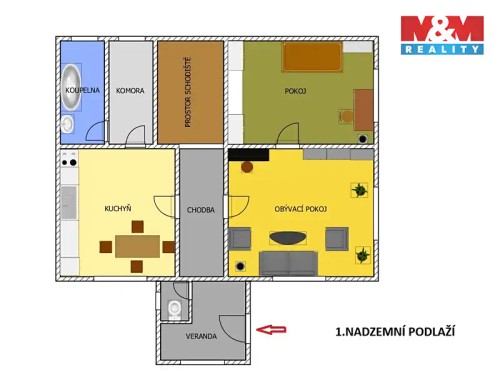 Prodaný dům 166 m², pozemek 1083 m²