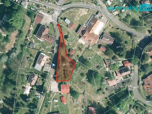 Prodej stavebního pozemku 482 m²