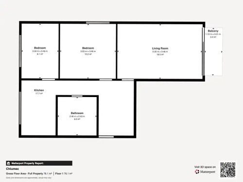 Prodej bytu 3+1 64 m²
