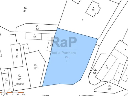 Prodej stavebního pozemku 1664 m²
