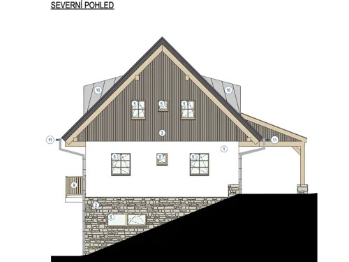 Prodej stavebního pozemku 1038 m²