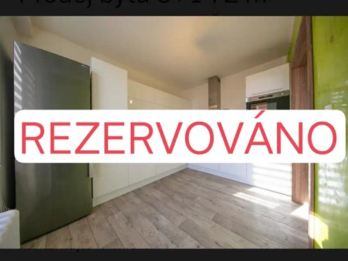 Prodaný  byt 3+1 68 m²