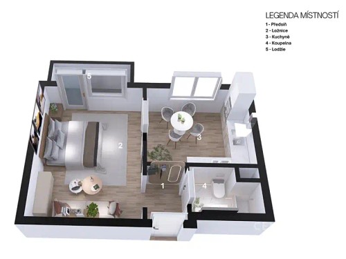 Prodej bytu 1+1 33 m²