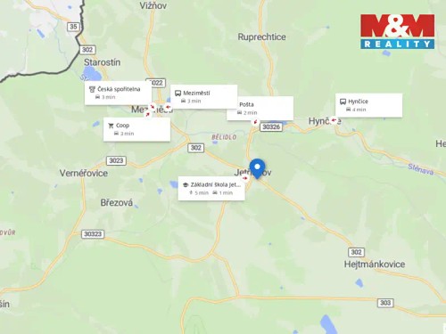 Prodaný dům 140 m², pozemek 721 m²