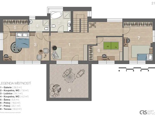 Prodej domu 304 m², pozemek 1352 m²