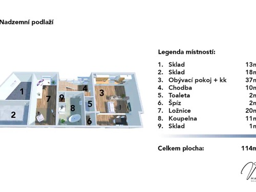 Prodej domu 188 m², pozemek 372 m²