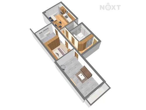 Prodaný byt 2+1 80 m²