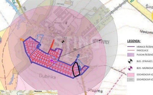 Prodej stavebního pozemku 1740 m²