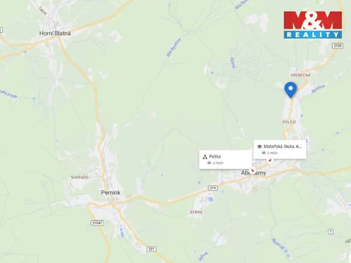 Prodej stavebního pozemku 580 m²