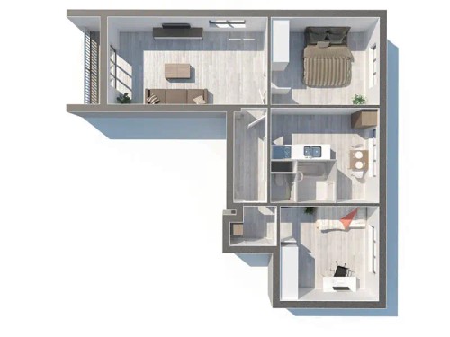 Prodaný byt 3+1 69 m²