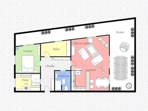 Prodej bytu 3+kk 84 m²