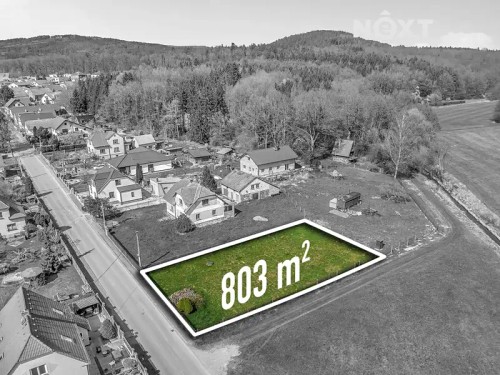 Prodej stavebního pozemku 803 m²