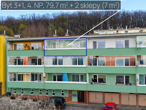 Prodaný byt 3+1 71 m²