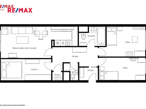 Prodaný byt 4+kk 86 m²