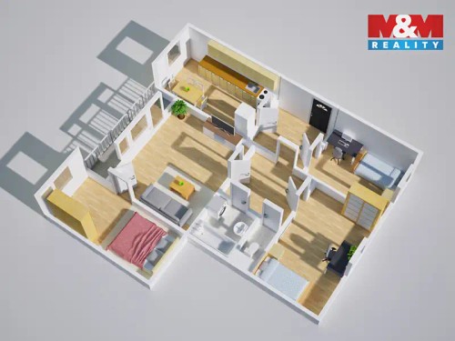 Prodaný byt 4+1 81 m²
