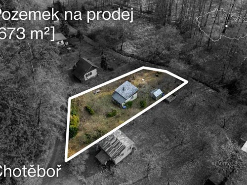 Prodej chaty 28 m², pozemek 673 m²
