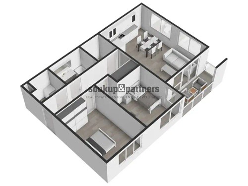 Prodej bytu 3+kk 76 m²