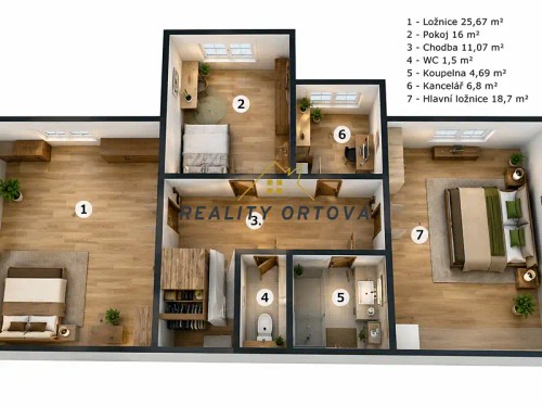 Prodej domu 166 m², pozemek 2688 m²