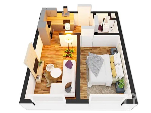 Prodaný  byt 2+kk 40 m²