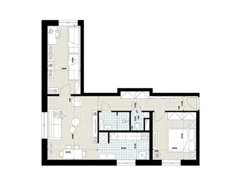 Prodej bytu 3+1 72 m²