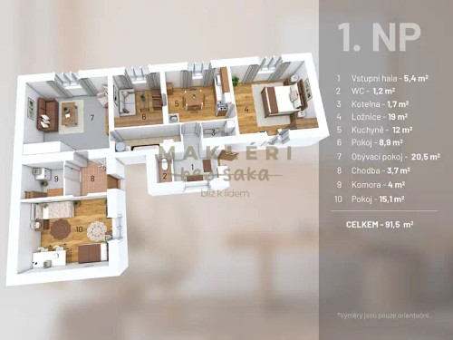 Prodej domu 400 m², pozemek 1899 m²
