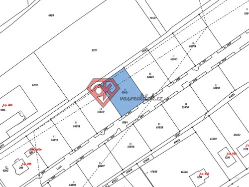 Prodej stavebního pozemku 883 m²