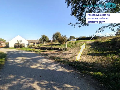 Prodej stavebního pozemku 856 m²