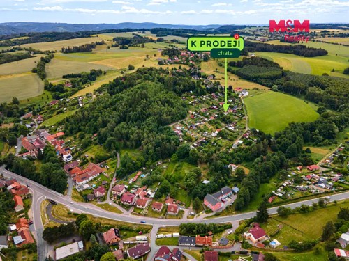 Prodej chaty 30 m², pozemek 418 m²