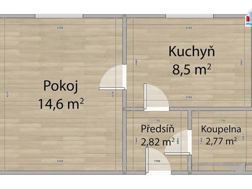 Prodej bytu 1+1 29 m²