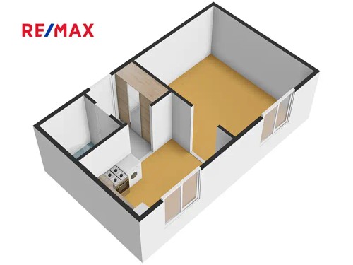 Prodaný byt 1+1 28 m²