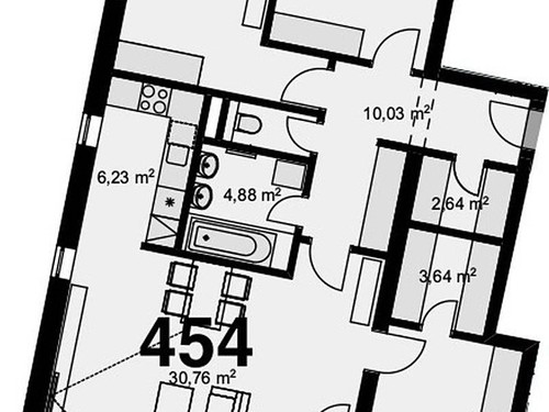 Prodaný  byt 4+kk 115 m²