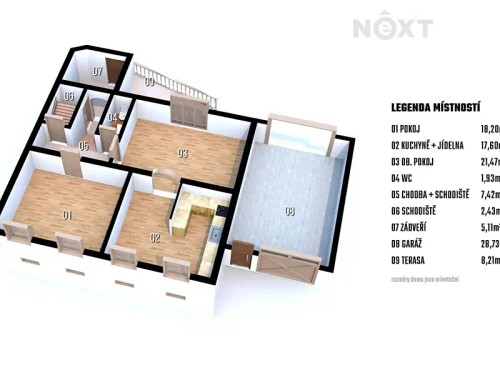Prodej domu 200 m², pozemek 503 m²
