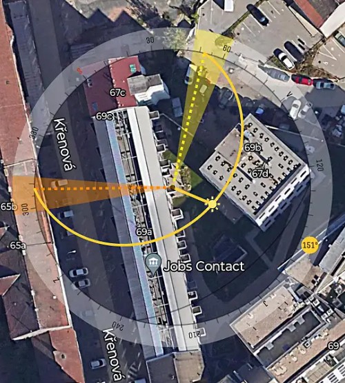 Prodaný  byt 2+kk 47 m²