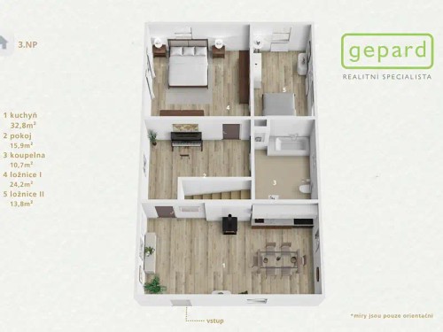 Prodej domu 295 m², pozemek 9233 m²