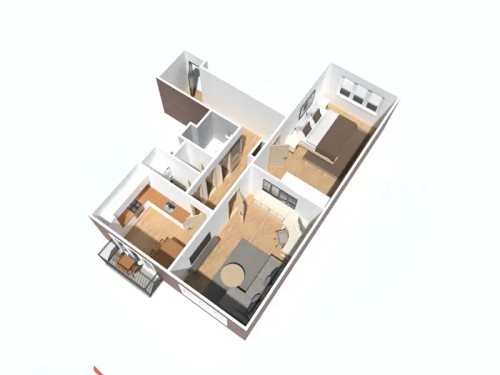 Prodaný byt 2+1 67 m²