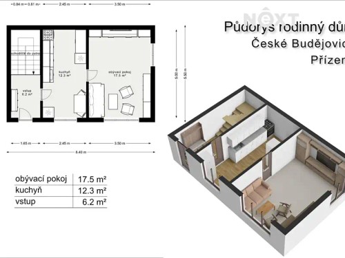 Prodej domu 87 m², pozemek 210 m²