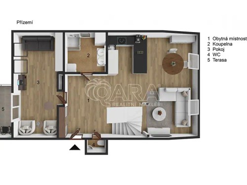 Prodej bytu 3+kk 122 m²