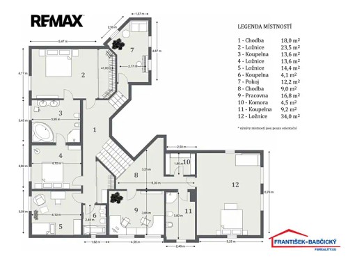 Prodej domu 500 m², pozemek 2240 m²