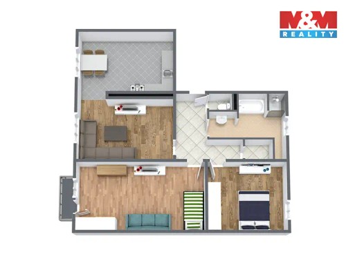 Prodaný  byt 3+1 84 m²