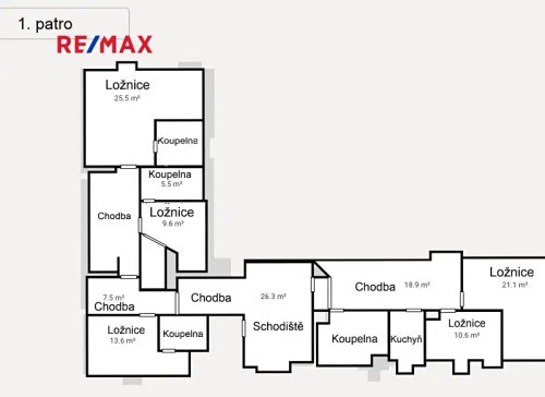 Prodej domu 800 m², pozemek 1904 m²