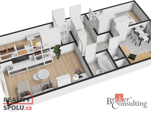 Prodaný byt 3+1 74 m²