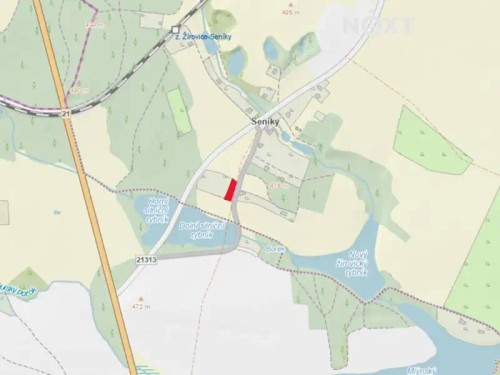 Prodej stavebního pozemku 2076 m²