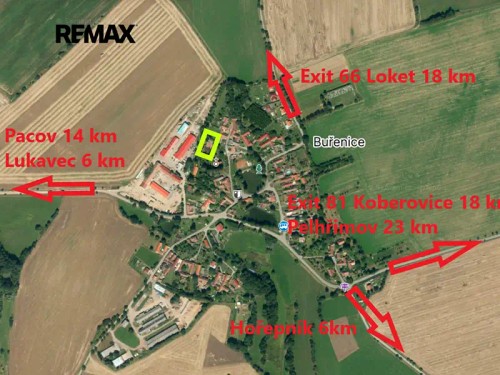 Prodej stavebního pozemku 1615 m²
