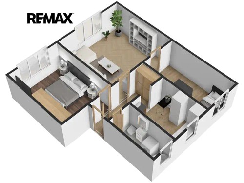 Prodej bytu 3+1 56 m²