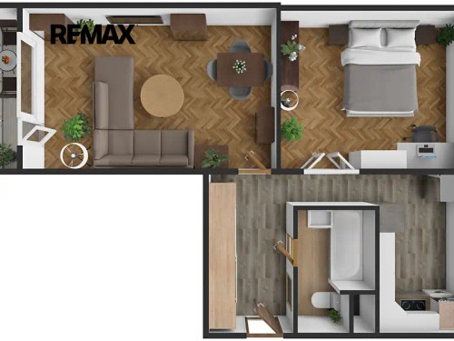 Prodej bytu 2+1 52 m²