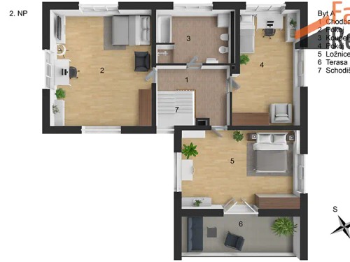 Prodej domu 210 m², pozemek 3132 m²