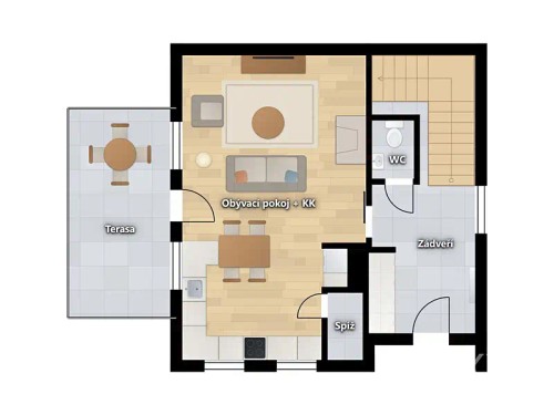 Prodej domu 88 m², pozemek 450 m²