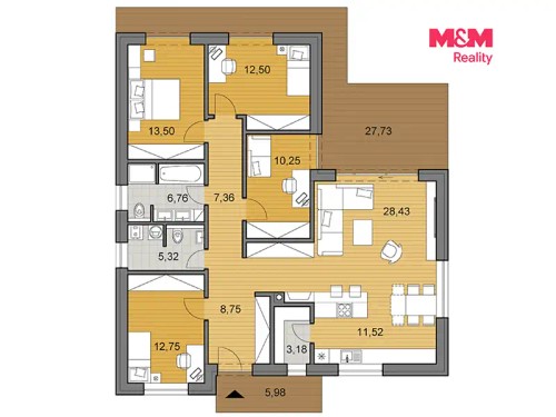 Prodej stavebního pozemku 1061 m²