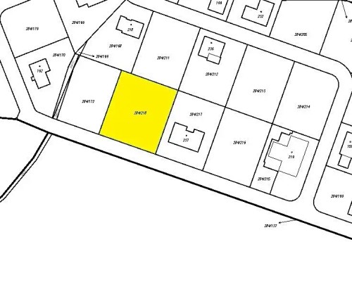 Prodej stavebního pozemku 1249 m²